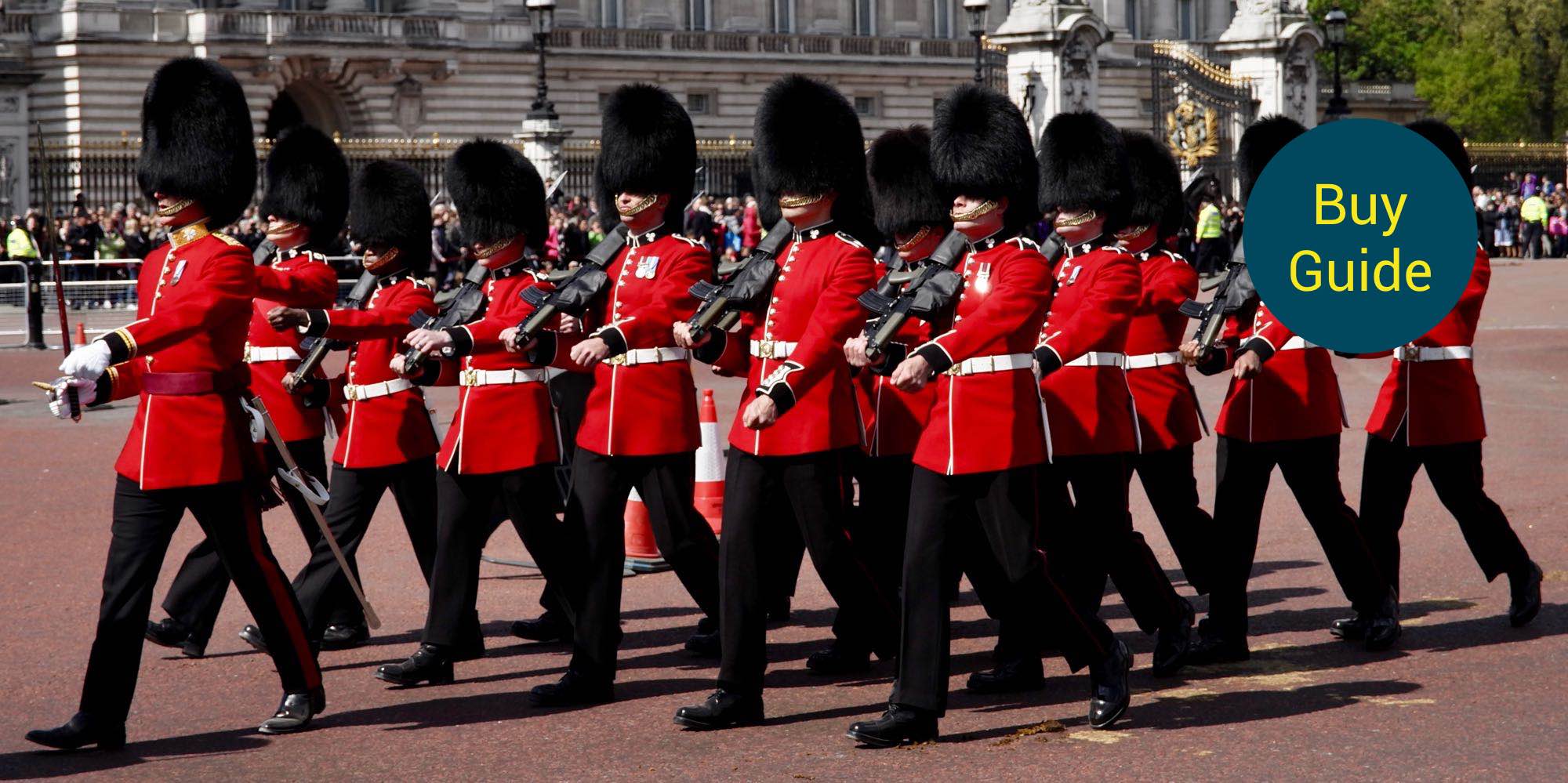 Changing the Guard at Buckingham Palace, London